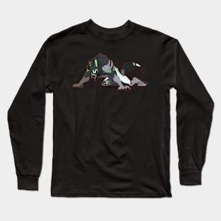 NSFW Ajax Jackal Pouncing Long Sleeve T-Shirt